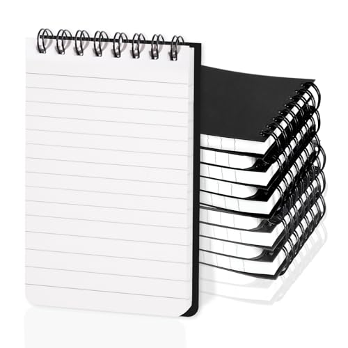 Bloc-notes à spirale compact 3x5 pour listes de courses à la maison et à l'école