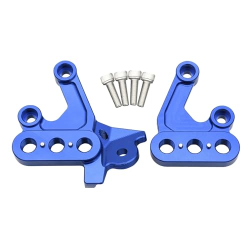 Repose-pieds CNC pour motocross Surron Light Bee en aluminium anodisé bleu