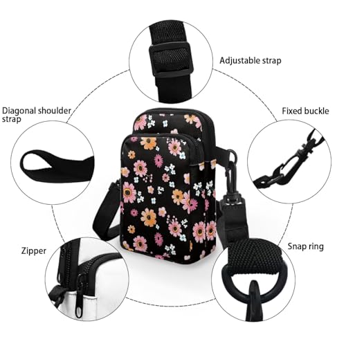 Image of Lightweight Small Crossbody Bags Cell Phone Purses Travel Pouch Shoulder Bag for Women