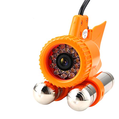 Fischfinder Kamera Unterwasserkamera HD-Unterwasserkamera mit Fill Light LED-Nachtsicht und Super Waterproof für die Überwachung der Aquakultur und