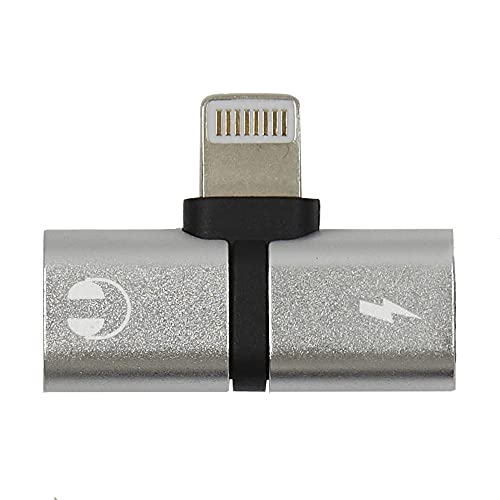 Adaptateur Double Audio Chargement Iphone Loisir Voyage High Tech Charge et Synchro Cover