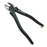 フジ矢(Fujiya) 電工名人強力ニッパ 770-200BG 200mm 黒金 マイクロミラーブレードで被覆線をラクラク切断・美しい断面