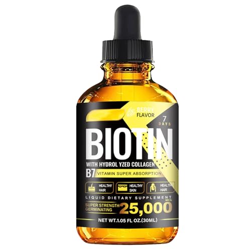 KOAHDE Anti Pérdida De Cabello, Serum De Crecimiento Del Cabello, Hair Growth Serum, Aceite Capilar con Vitamina C, Antipérdida De Cabello, 30ML, 1PC