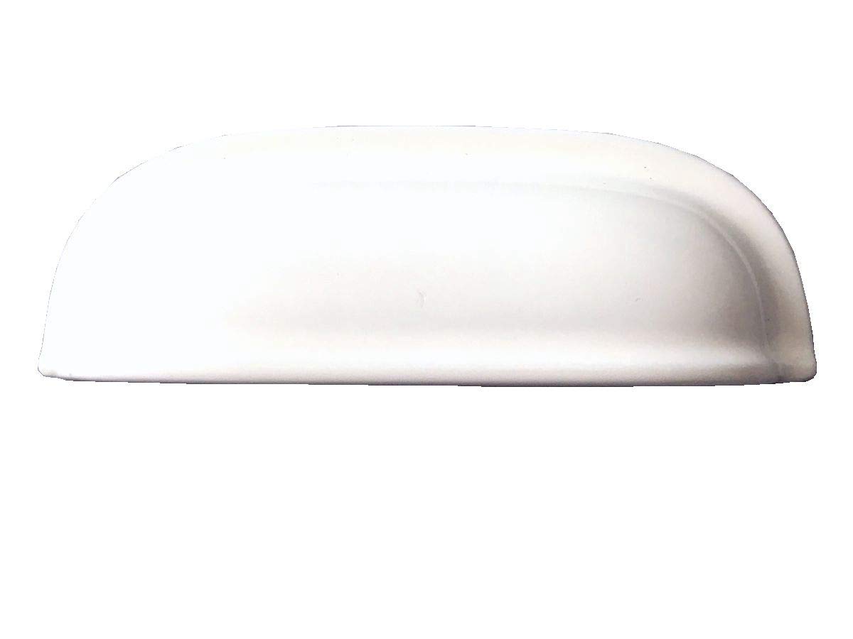 Bouton d'armoire blanc JCAKES pour rénover une cuisine moderne