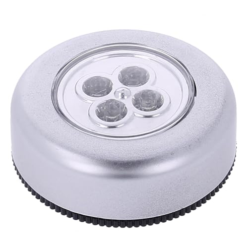 REY Luz LED para Interiores con Pulsador, Luz Nocturna sin Cable