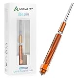 CREALITY K2 Plusノズル 0.4mm 1Pc Unicorn Quick-Swap ノズルチタン合金ヒートブレイク付きハイフロー印刷対応Creality K2 Plus 3Dプリンタと互換性があります