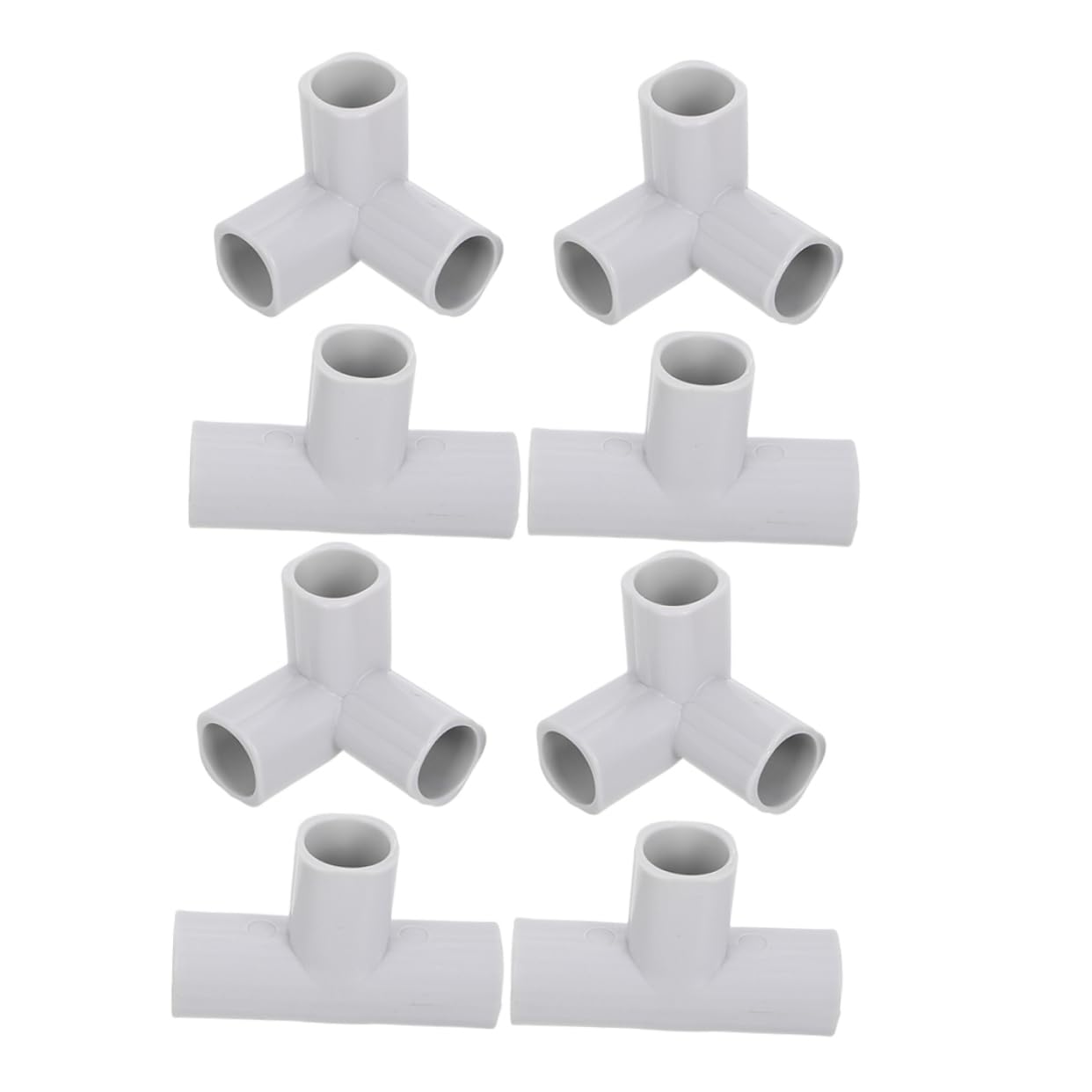 Totority Sturdy Plastic Playpen Connectors 8pcs t Connectors for Indoor Play Area Safety