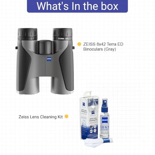 Binoculares Zeiss Terra Ed 8x42 Compactos Gris miniatura 7
