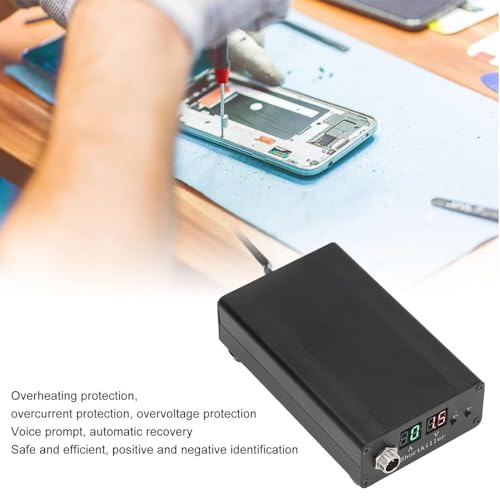 Image of Mobile Phone Short Circuit Detector, Motherboard Short Circuit Repairer,Repair Burner for iOS for Android,Adjustable Voltage Regulator Ammeter Circuit Testers for Phone Laptop Computer