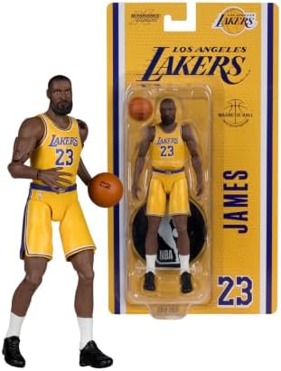 McFarlane Toys- NBA Lebron James (Los Angeles Lakers) 6" Action Figure McFarlane SportsPicks — view 4