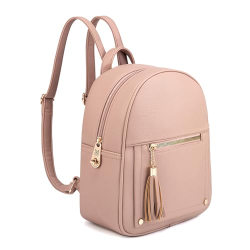 Image of Montana West Mini Backpack Purse for Women Anti Theft Backpacks with Secured Zipper and Tassel