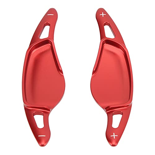 para paleta de volante G20, extensión de paleta de cambio de velocidad de aligeramiento de aluminio Reemplazo de accesorios para automóviles para modelos de chasis automotrices de la serie G (Rojo)