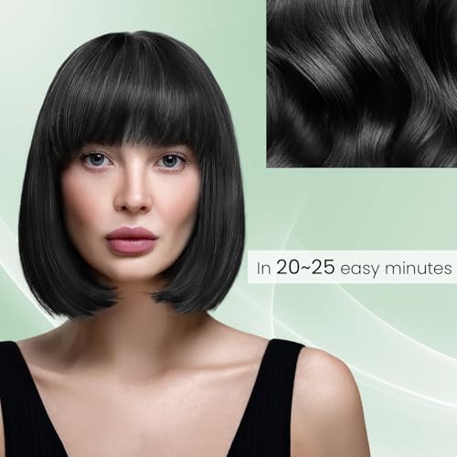 KAISASA Black Hair Dye Shampoo 3 in 1,Hair Color Shampoo for Women and Men Detail