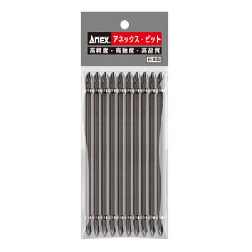 (未使用･未開封品)アネックス(ANEX) パワービット 両頭 +3×150 10本入 AP-14M Amazon | アネックス(ANEX) ビット 両頭 +3x150 10本袋 AP-14M