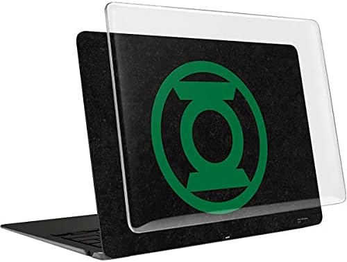 Skinit Case + Skin Compatible with MacBook Air 13in M1 (2021) - Officially Licensed Warner Bros Green Lantern Logo Black Design