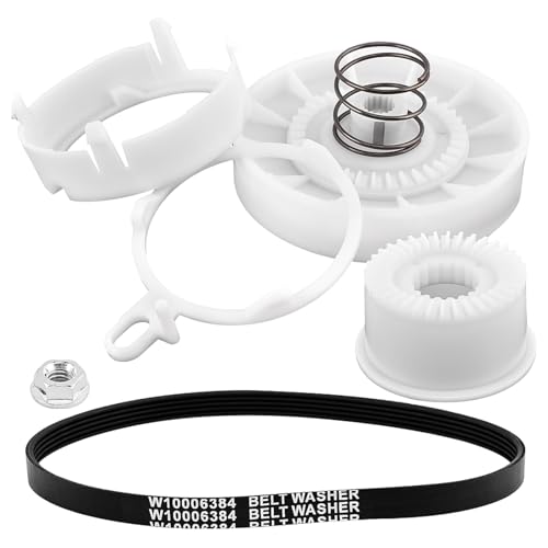W10721967 Kit de embreagem de polia de arruela, kit de substituição de correia de acionamento para h