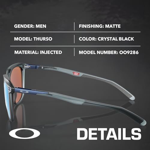 Oakley OO9286 THURSO – Polarized/Non-Polarized - Round Shape Sunglasses with Official Eyewear Kit Bundle2