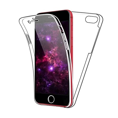 Todotumovil Funda TPU 360 para Apple iPhone SE 2020 Carcasa Transparente Completa Doble Cara para movil