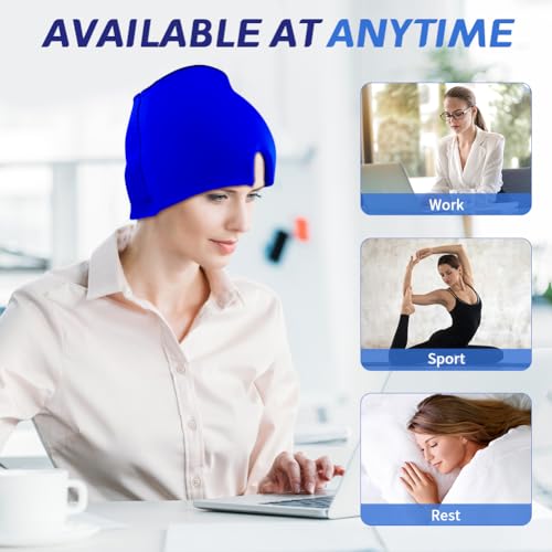Image of Migraine Relief Cap, Soothing Headache Ice Face Mask Products
