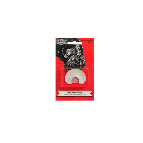 Pete Rickard's Scotch The Mohawk White Single Reed Turkey Diamphragm