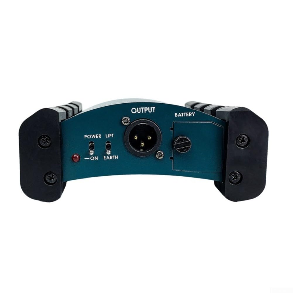Audio Active DI Box professionnel, éliminateur de bourdonnement audio, convertisseur d'impédance pour supérieur, interface audio de guitare pour studio à domicile, production musicale