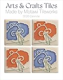 Mini Wall Calendar 2026, Arts & Crafts Tiles: Made by Motawi Tileworks, 12 Months, Grid Design Featuring 12 Artworks