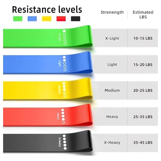 6 Pack Resistance Bands for Home Fitness