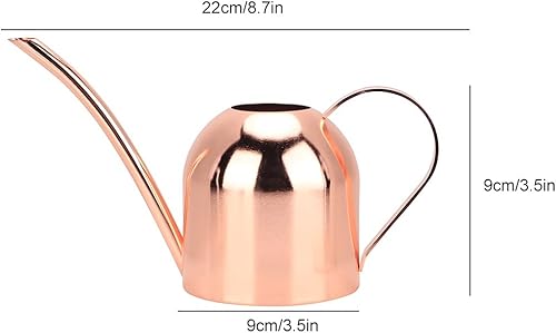 Miniatura 2 de Fydun 500Ml Less Steel Watering Bottle for Outdoor and Indoor House Plants Rose Gold Wide Range of Uses (Rose Gold)