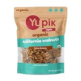 Yupik USDA Organic Raw Unsalted California Walnut Halves & Pieces, 2.2 lb