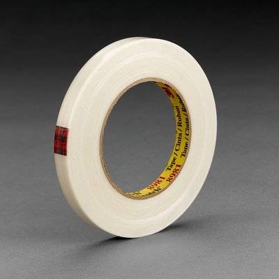 3M 8981 24 mm x 55 m Scotch Filament Tape - 6.6 Mil