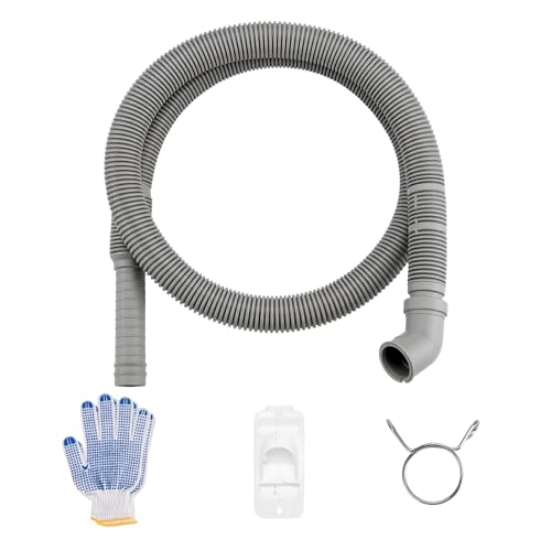 AEM73732901 Washer Drain Hose Replacement for LG Kenmore Fit for Elite Washing Machine Drain Hose Direct Fi Replaces MEJ62685201 AEM74053001 Compatible with Select Front Load Washers