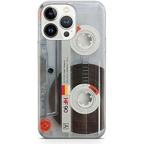 Funda de teléfono con diseño de cinta de casete para iPhone SE 2022 Cover