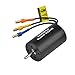 Jrelecs® 2845 3100KV 4P Sensorless Brushless Motor & 45A Brushless ESC Electronic Speed Controller for 1/14 1/16 1/18 RC Ca (2845 3100KV)