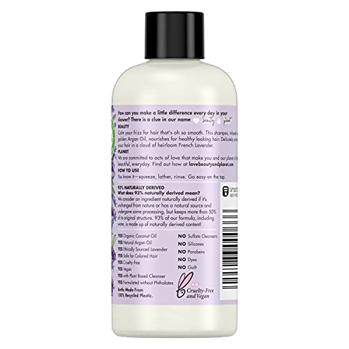 Love Beauty And Planet Argan Oil & Lavender Smooth And Serene Shampoo 3 Oz #TOP1