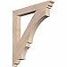 Ekena Millwork BKT04X30X34BOA01SDF Balboa Traditional Smooth Bracket, 3.5" Width x 30" Depth x 34" Height, Douglas Fir