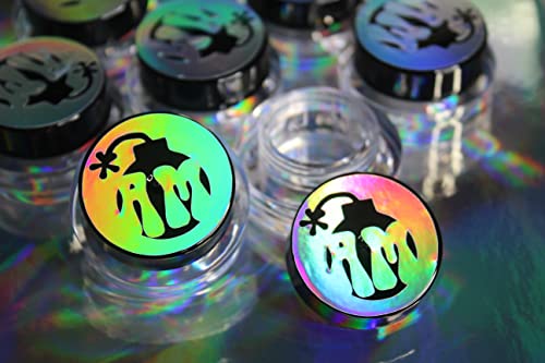 Atomic Makeup Body Glitter - Vegan & Cruelty Free - Limelight (White/Translucent) - Glitter For Face, Hair, Festivals, Raves, Costumes #TOP7