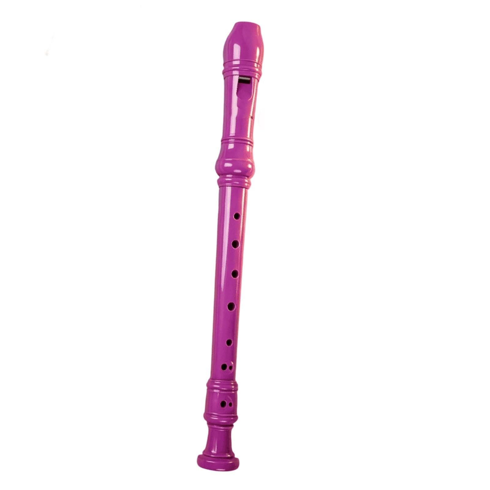 Tradición Flauta Dulc Flauta Grabadora Profesional Soprano De 8 Agujeros Tono Alto Púrpura C Mayor Para Principiantes Y Adultos