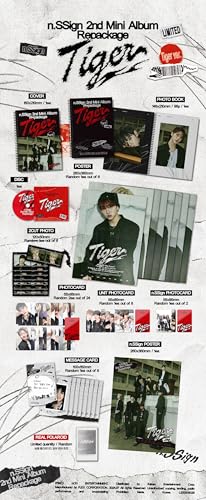 Tiger n.SSign 2nd Mini Album Repackage CD Kpop musique coréenne