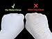 Amariver 12 Pairs White Cotton Gloves, 9.4'' Extra Large Size Thicker and Resuable Soft Works Glove for Coin Jewelry Silver Inspection