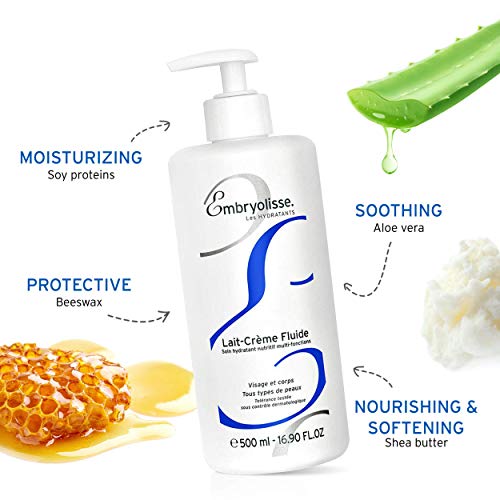 Embryolisse 24 Hour Miracle Cream For Hand And Body, Lait Creme Concentre Fluide Hydratant, 16.9 Fluid Ounce #TOP4