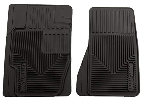 Husky Liners Heavy Duty Floor Mats | Front Floor Mats - Black | 51121 | Fits 2004-2012 Chevrolet Colorado/GMC Canyon, 2002-2010 Ford Explorer, 2002-2008 Mercury Mountaineer, and more 2 Pcs