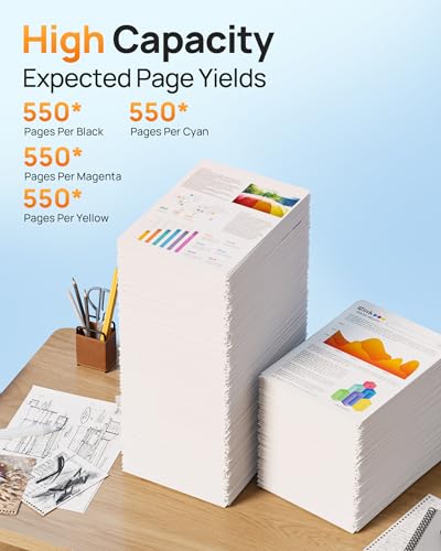 Image of E-Z Ink LC203XL Compatible for Brother LC203 LC201 Ink Cartridges 8 Pack | LC203XL LC201 use with MFC-J480DW MFC-J880DW MFC-J4420DW MFC-J680DW MFC-J885DW (Black, Cyan, Magenta, Yellow)