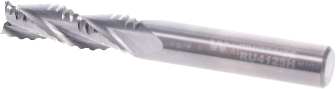 Whiteside Router Bits RU4125H Roughing Spiral Bit with Up Cut Solid Carbide 3/8-Inch Cutting Diameter and 1-1/4-Inch Cutting Length
