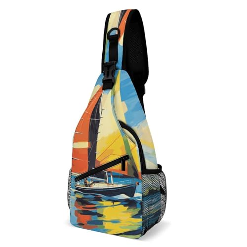 Sling Bag Crossbody Casual para Viajes y Senderismo miniatura 1