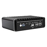 Mini PC Celeron J6413, sprzęt zapory sieciowej 4 x i226V 2,5 GbE LAN, DDR4 2 * M.2 NVMe, 2 x wyświetlacz HDMI 1.4/typ C, mikro router obsługuje domowe biuro OPNsense AES-NI, gniazdo karty TF, 4 GB RAM