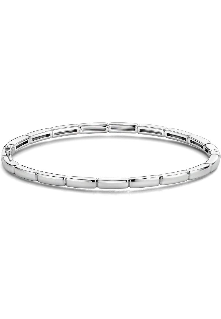 Ti Sento Milano Bracciale Rigido Donna Argento 925 Gioiello misura L classico cod. 23001SI/L