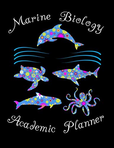 Marine Biology Academic Planner: Class Course Productivity Organizer For Marine Biologist College Major Students