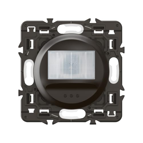 LEGRAND - Détecteur LED Céliane 100W - Noir - Intelligent & Élégant - A compléter avec une plaque