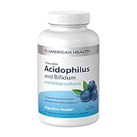 Algopix Similar Product 19 - American Health Chewable Acidophilus