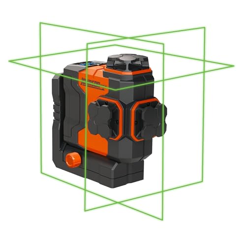 Image of Johnson Level & Tool JLN300-GN3360 Laser Level, Self Leveling, 3x360 Plane Laser with GreenBrite Technology, Magnetic Base, Hard-shell Carry Case, Lithium Ion Battery, Magnetic Target, Track Mount